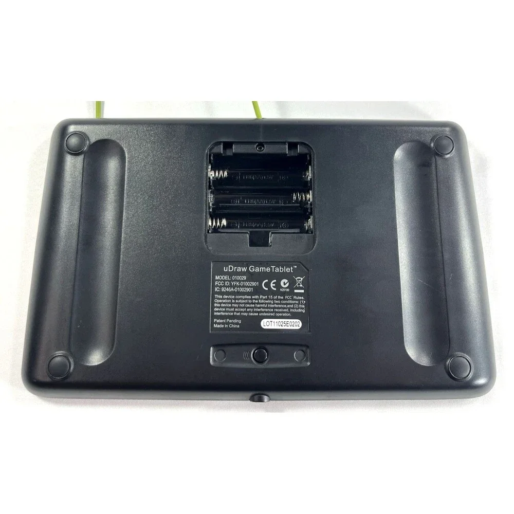 uDraw Xbox 360 Black Game Drawing Tablet #0100029 Only Tested Works